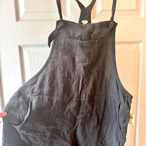 American eagle/ aerie gauze knot overalls
